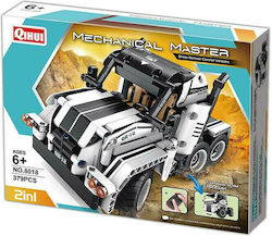Qihui Mechanical Master Τηλεκατευθυνόμενο Αυτοκίνητο 2 σε 1 Λευκό
