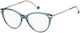 Tommy Hilfiger Weiblich Brillenrahmen Katzenauge Blau 105655PJP5-316