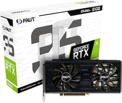 Palit GeForce RTX 3050 8GB GDDR6 Dual Κάρτα Γραφικών