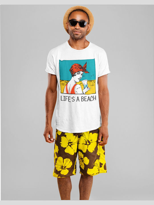 TKT Life is a Beach T-shirt Multicolour