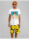 TKT Life is a Beach T-shirt Multicolour