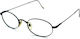 Vogue Metal Prescription Eyeglass Frame Green V...
