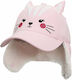 Flapjackkids Kids' Hat Jockey Fabric Pink