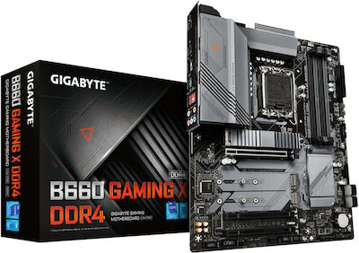 Gigabyte B660 GAMING X DDR4 rev. 1.0 Motherboard ATX με Intel 1700 Socket