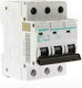 Geyer Automatic Circuit Breaker 6A Triple-pole AC EA306B
