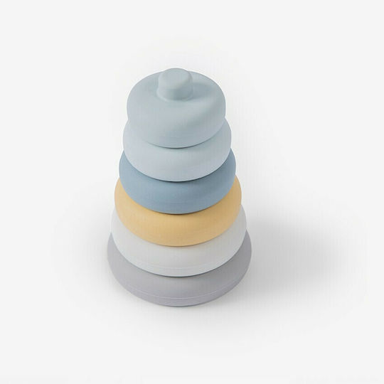 Minene Stacking Toy Happy Circle made of Silicone for 0++ Months