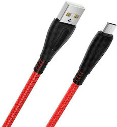 Borofone BX38 Braided USB 2.0 spre micro USB Ca...
