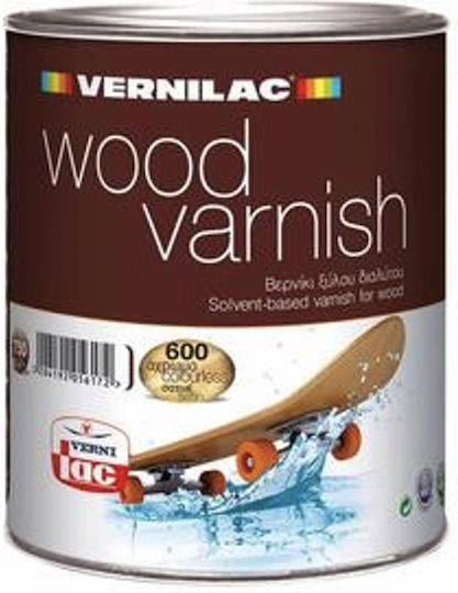 Vernilac Wood Varnish Лак за повърхност На база разтворител Безцветен Мат 750мл