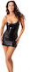 Rimba Amorable Mini Dress R Sexy Φόρεμα Μαύρο