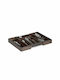 Relaxdays Divizoare de sertar Lemn în Maro Culori 33.5x48x5cm