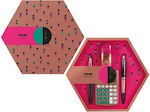 Milan Set de Birou Copper Copper Pink 4buc