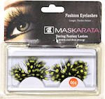 Carnival Eyelashes Yellow 2pcs