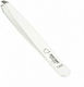 Solingen Eyebrow Tweezer with Straight Tip White 1pcs