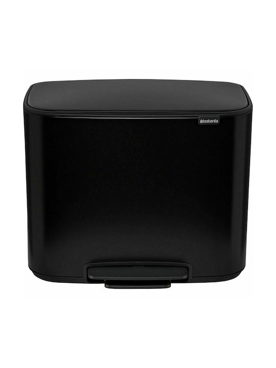 Brabantia Waste Bin from Inox Steel with Pedal ...