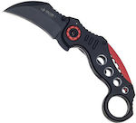 Haller Karambit Red with Blade made of Stainless Steel