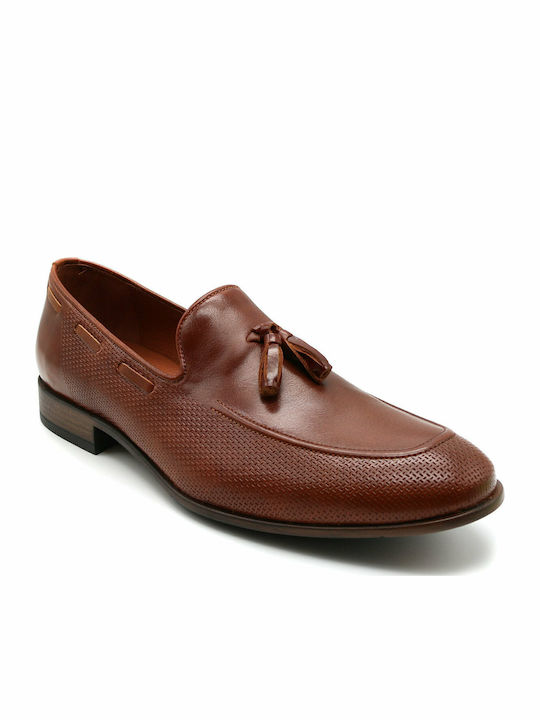 Robinson Men's Leather Moccasins Tabac Brown