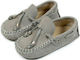 Babywalker Baptism Moccasins Gray -3