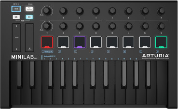 Arturia Tastatura Midi MiniLab MK II Negru Negru Intens | Skroutz