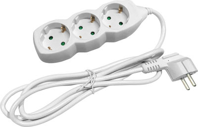 Entac ESEG3-1.5 Power Strip White