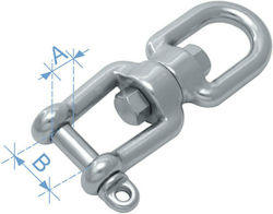 E-Sea Boat Deck Accessories Twister with One Inox 316 Key 6mm