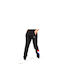 Men's Sweatpants with Rubber Black