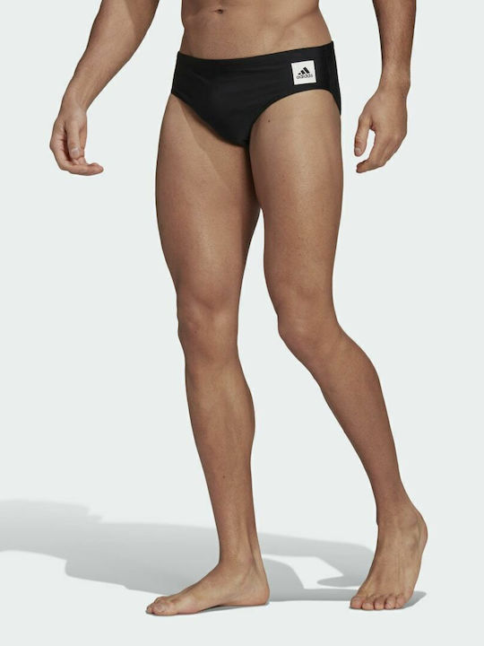 adidas Performance Solid Men's Swimwear Slip Black