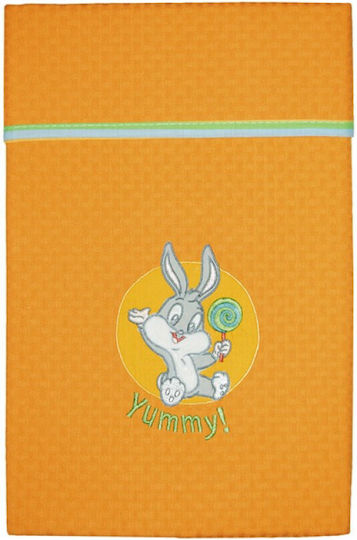 Baby Oliver Blanket Nursery Swaddling Blankets Baby Looney Tunes 24 Waffle Orange 80x100cm