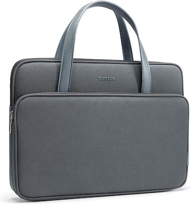 tomtoc Premium H21 Shoulder / Handheld Bag for 14" Laptop Gray