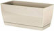 Marhome Coubi Case P Planter Box Plastic Cream 29x14.2x13.6cm.