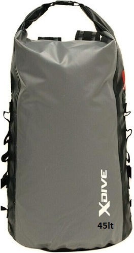 XDive Carrier Sac uscat Rucsacuri cu o capacitate de 45 litri Gri