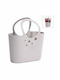 Marhome Lily Planter Plastic Purple 30x14.5x34.7cm.