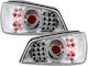 Taillights for Peugeot 306 Chromium 1992-1996 2pcs