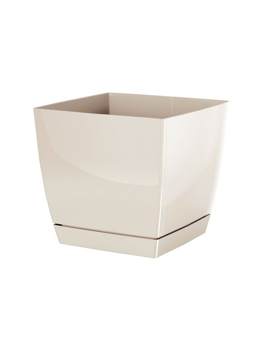 Marhome Coubi Square P Ghiveci de flori 13.5x12.4cm Cream 5-35-135-2 09-DUKP135-CY728