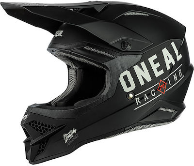 O'neal 3SRS Dirt V.22 Motocross Helmet ECE 22.05 Black/Grey ONL000KRA30