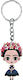 Christening Favor with Girl Keychain Made of Wood