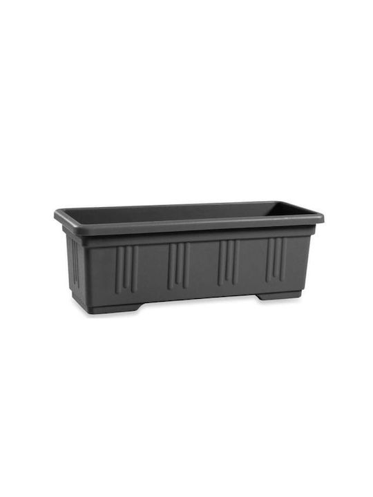 Viosarp Rialto Planter Box 80x17cm Charcoal VIO8008133588558