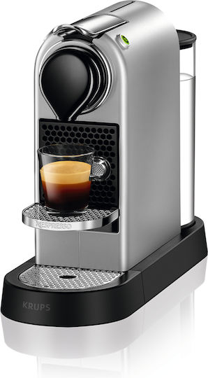 Krups CitiZ Καφετιέρα για Κάψουλες Nespresso Πίεσης 19bar Silver