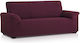 Mc Decor Delos Elastic Cover for Three Seater Sofa Purple 170εκ. 1pcs MCL.EL.DHLOS.TR-MAUVE