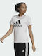 Adidas Loungewear Essentials Γυναικείο Αθλητικό T-shirt Almost Pink