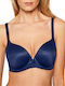 Triumph Perfectly Soft WHP Bra with Light Padding without Underwire Navy Blue