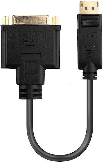 Lindy Convertor DisplayPort masculin în DVI-D feminin 1buc 41004