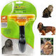 FOBnimarut Large Dog Comb for Long-Haired Dogs with Razor for Hair Removal