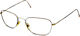 Vogue Metal Prescription Eyeglass Frame Brown Tortoise VO3148 409