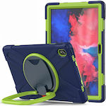 Tech-Protect X-Armor Back Cover Σιλικόνης Navy / Lime (Lenovo Tab P11 / P11+)