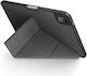 Uniq Transforma Antimicrobial Flip Cover Synthetic Leather Charcoal Grey (iPad mini 2021) UNIQ-PDM6(2021)-TRSFGRY