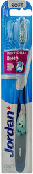 Jordan Individual Reach Toothbrush Soft Dark Bl...