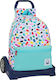 Benetton School Bag Trolley Elementary, Elementary Multicolored 14lt