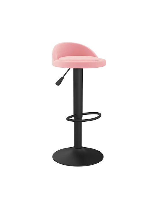 Stool Bar with Adjustable Height Pink 2pcs 36x3...