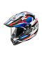 Arai Tour X4 Depart Blue Metallic Motorcycle Helmet On-Off ECE 22.05