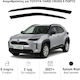 Heko Set of Windbreakers Front Car Dark Fime for Toyota Yaris Cross 2021 5D 2pcs